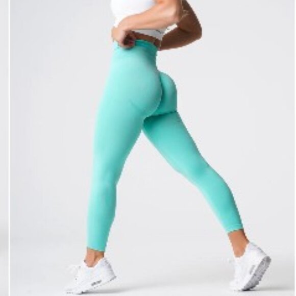 NWOT NVGTN Mint Curve Seamless Leggings M - Picture 1 of 5